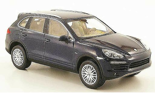 Porsche Cayenne Diesel 1/43 Minichamps blau 2010 modellautos
