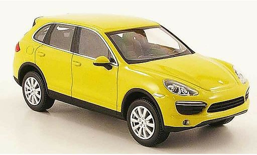 Porsche Cayenne S 1/43 Minichamps gelb 2010 modellautos