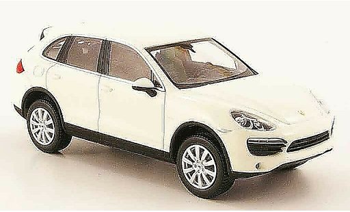 Porsche Cayenne S 1/43 Minichamps hybrid weiss 2010 modellautos