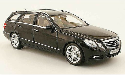 Mercedes Classe E Base 1/18 Minichamps break (s212) schwarz 2009 modellautos