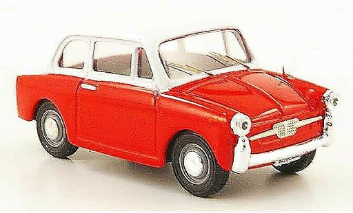 Autobianchi Bianchina berline 1/43 Progetto Berlina Special rot weiss modellautos