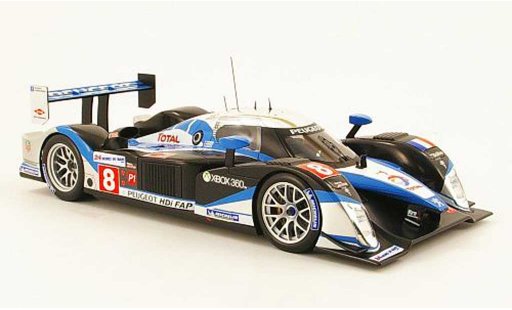 Peugeot 908 2009 1/18 Norev hdi fap no.8 24h le mans modellautos