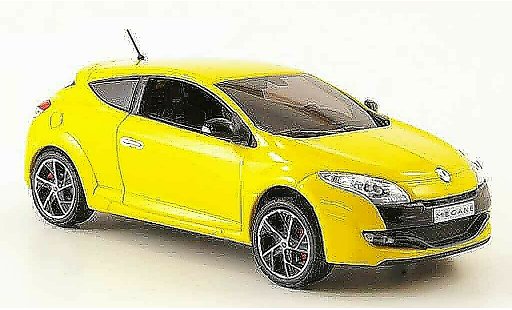Renault Megane Sport 1/43 Norev gelb 2009 modellautos