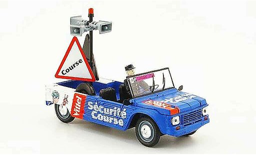 Citroen Mehari course 1/43 Norev vittel securite tour de france 2009 modellautos