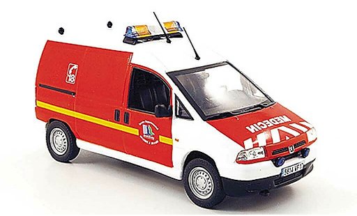 Peugeot Expert Base 1/43 Norev Feuerwehr VRM pompier Frankreich 2001 modellautos