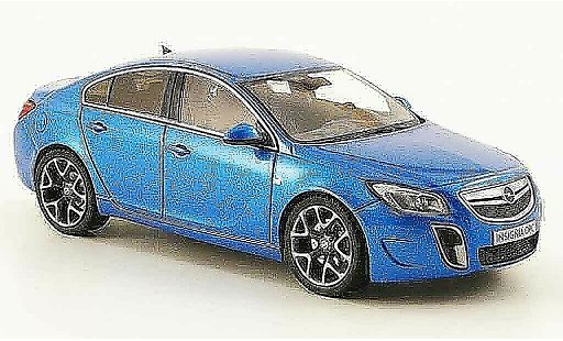 Opel Insignia OPC 1/43 Schuco blau 2009 modellautos