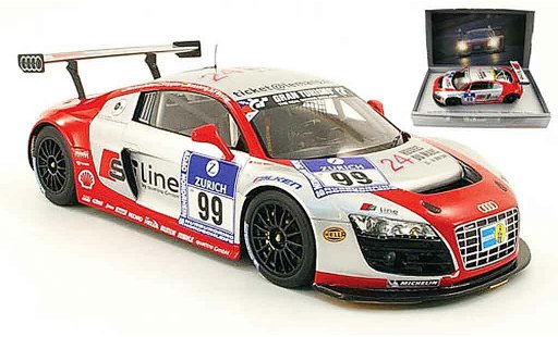 Audi R8 s tronic 1/18 Spark LMS no.99 line 24h adac nurburgring 2009 modellautos