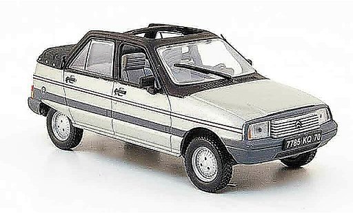 Citroen Visa Cabriolet 1/43 Nostalgie decouvrable grau metallisee 1984 modellautos