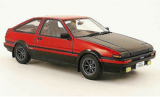 Toyota Trueno AE86 1/18 Autoart sprinter rot/schwarz modellautos