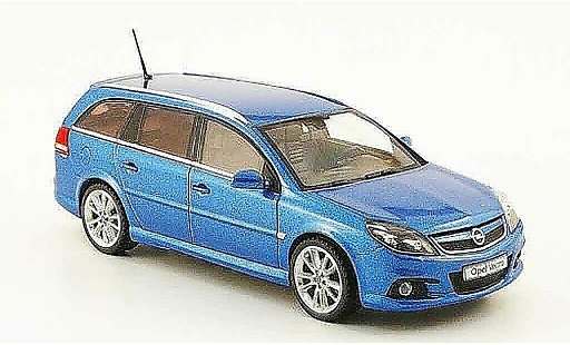Opel Vectra C OPC 1/43 Schuco caravan blau modellautos