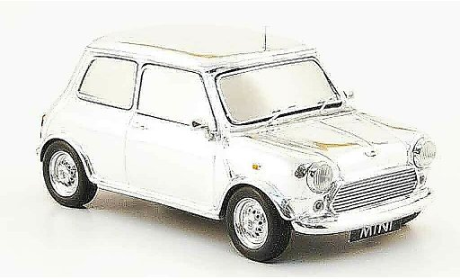 Austin Mini cooper 1/43 Spark Chrome David Bowie modellautos