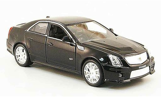 Cadillac CTS V 1/43 Luxury Die Cast schwarz 2009 modellautos
