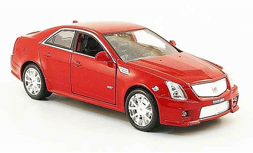 Cadillac CTS V 1/43 Luxury Die Cast rot 2009 modellautos