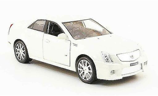 Cadillac CTS V 1/43 Luxury Die Cast weiss 2009 modellautos