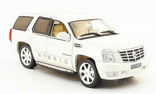 Cadillac Escalade hybrid 1/43 Luxury Die Cast weiss 2009 2010 modellautos