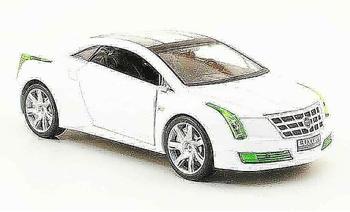 Cadillac Converj special edition 1/43 Luxury Die Cast Concept weiss Green 2009 modellautos
