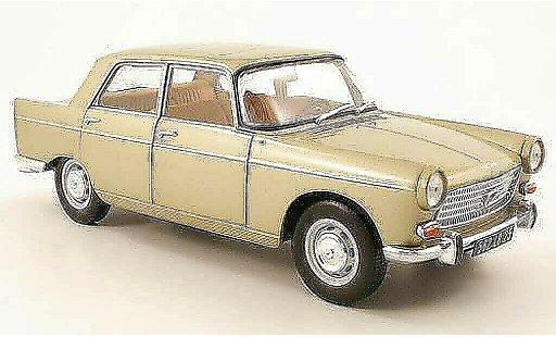 Peugeot 404 Berline 1/18 Norev Limousine beige 1965 modellautos
