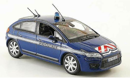 Citroen C4 police 1/43 Norev gendarmerie 2008 modellautos