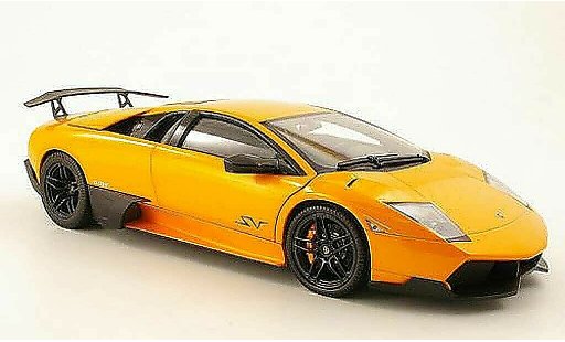 Lamborghini Murcielago LP670 1/18 Norev 4 SV orange 2009 modellautos
