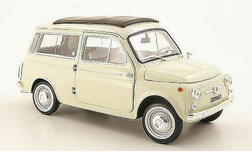 Fiat 500 Giardiniera 1/18 Norev Giardinera beige 1960 modellautos