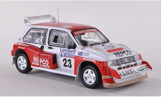 MG Metro 6R4 1/43 IXO No.23 Repco Rally Grande-Bretagne 1986 Teesdale/Horne modellautos