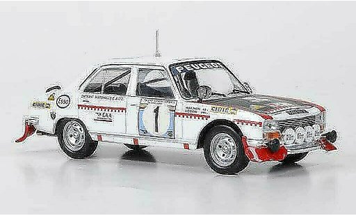 Peugeot 504 Berline 1/43 IXO Limousine No.1 Makinen/Liddon Safari Rally 1975 modellautos