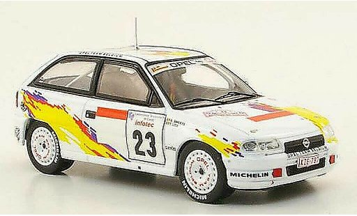 Opel Astra F GSi 1/43 IXO 16V No.23 Rally Korsika 1995 modellautos