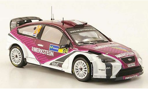 Ford Focus RS WRC 1/43 IXO 07 No.24 Rally Spanien 2008 modellautos