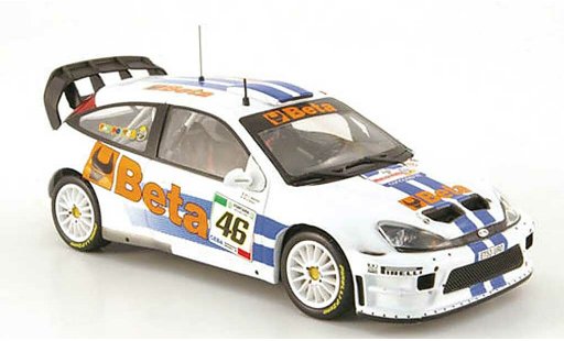 Ford Focus RS WRC 1/43 IXO 07 No.46 Beta Rally Monza 2007 modellautos