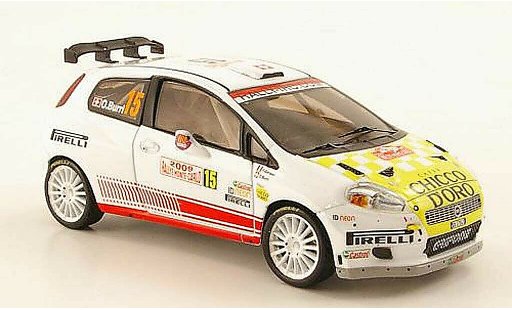 Fiat Grande Punto S2000 1/43 IXO No.15 Chicco D'Oro Rally Monte Carlo 2009 modellautos