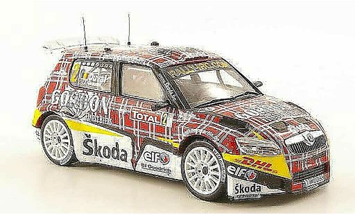 Skoda Fabia S2000 1/43 IXO No.2 Gordon IRC Rally Ypern 2009 modellautos
