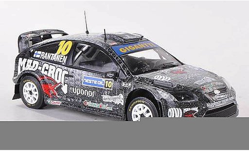 Ford Focus RS WRC 1/43 IXO 08 No.10 Gigantii Rally Finnland 2009 M.Rantanen/M.Lukka modellautos
