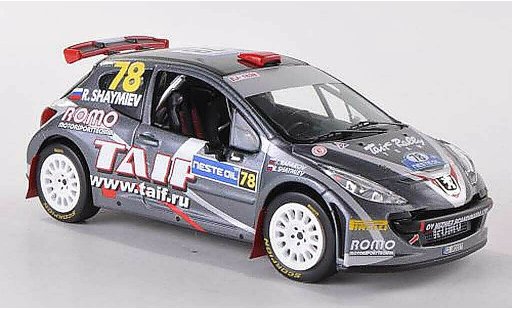 Peugeot 207 S2000 1/43 IXO No.78 Romo Rally Finnland 2009 R.Shaymiev/T.Kafarov modellautos