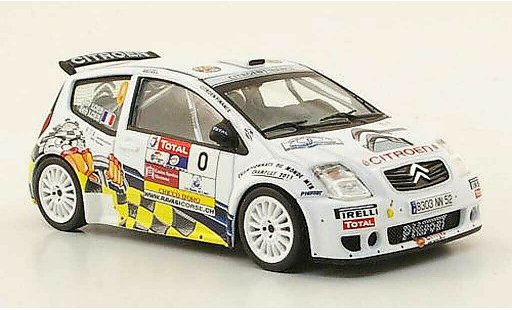 Citroen C2 S1600 1/43 IXO No.0 Rally Chablais 2009 S.Loeb modellautos