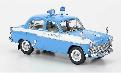 Moskwitsch 407 Base 1/43 IST Models Rendorseg - Polizei Ungarn 1959 modellautos