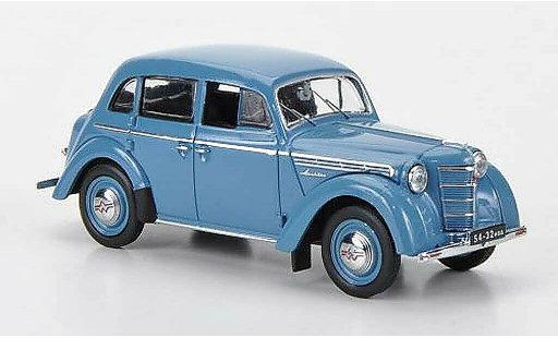 Moskwitsch 400 Base 1/43 IST Models blau 1954 modellautos