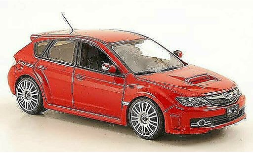 Subaru Impreza WRX 1/43 J Collection STI 2.5 rot 2009 modellautos