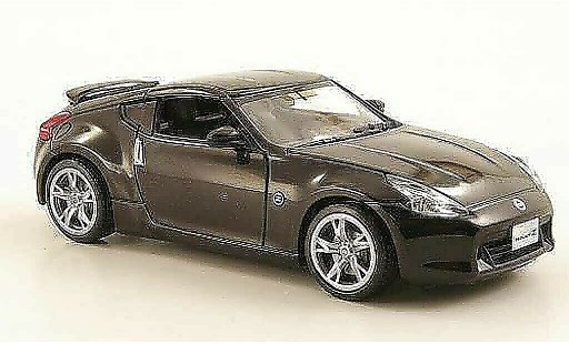 Nissan 370Z Base 1/43 J Collection Fairlady schwarz 2009 modellautos