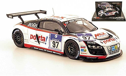 Audi R8 lms 1/43 Minichamps No.97 Team Phonix 24h Nurburgring 2010 modellautos