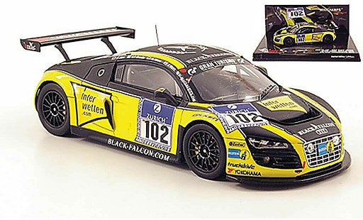 Audi R8 lms 1/43 Minichamps No.12 Team Black Falcon 24h Nurburgring 2010 modellautos