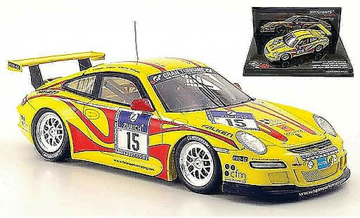 Porsche 911 GT3 CUP 1/43 Minichamps 2010 (II) No.15 Parker Racing 24h Nurburgring modellautos
