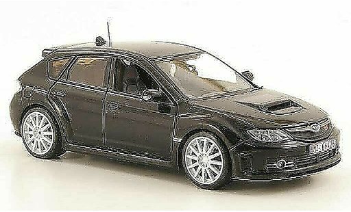 Subaru Impreza WRX 1/43 Kyosho STI schwarz RHD Testfahrzeug Nurburgring 2008 modellautos
