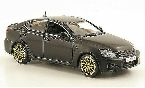 Lexus IS IS-F 1/43 Kyosho F schwarz/mattschwarz LHD Testfahrzeug Nurburgring modellautos