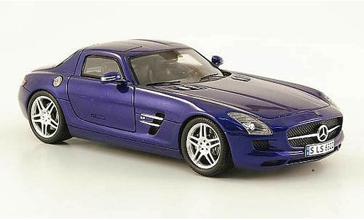 Mercedes B Coupe 1/43 Spark AMG blau 2009 modellautos