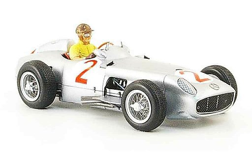 Mercedes W 196 Base 1/43 Spark No.2 J.M.Fangio GP Monaco 1955 modellautos