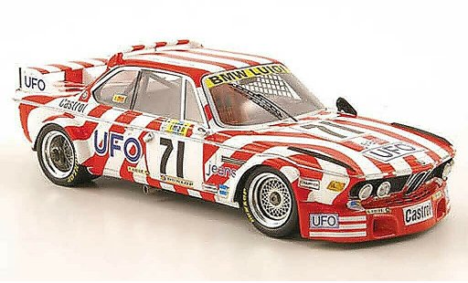Bmw 3.0 CSL 1/43 Spark No.71 UFO 24h Le Mans 1977 modellautos