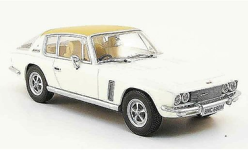 Jensen MK3 Base 1/43 Oxford Interceptor weiss braun modellautos