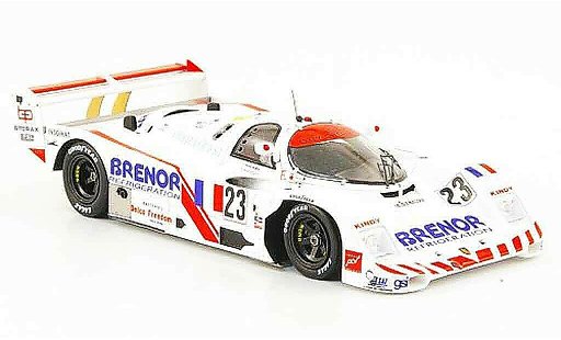 Porsche 962 1983 1/43 Spark No.23 Brenor 24h Le Mans modellautos