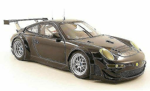 Porsche 911 GT3 RSR 1/18 Autoart 2009 schwarz plain body modellautos