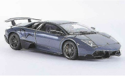 Lamborghini Murcielago LP670 1/43 Autoart 4 SV grau/carbon 2009 modellautos
